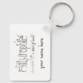 Ailurophile Sleutelhanger (Achterkant)