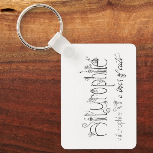 Ailurophile Sleutelhanger (Voorkant)