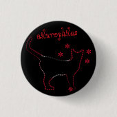 ailurophiles Kattenliefhebbers Button (Voorkant)