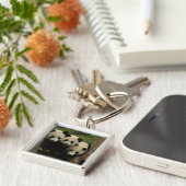 Ailuropoda melanoleuca) sleutelhanger (Zijkant)