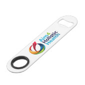 AIM 4 Holistic Health Bar Key & Bottle Opener Speed Flessenopener (Voorkant Gekanteld)
