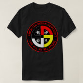 AIM 9 Native American T-shirt (Design voorkant)