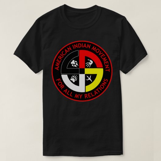 AIM 9 Native American T-shirt (Design voorkant)