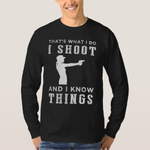 AIM & Acumen - Hilarisch schietliefhebber T-shirt! T-shirt