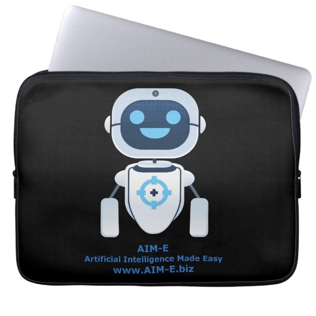 AIM-E-laptophoes Laptop Sleeve (Voorkant)