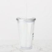 Aim High Cute Pig and Balloon Inspirational Acryl Drinkbeker (Rechts)