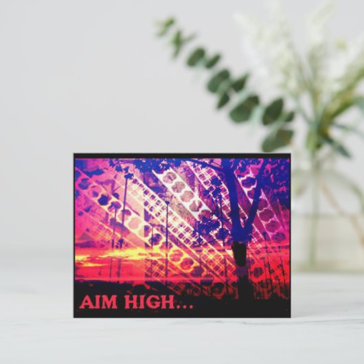 AIM High-kaart Briefkaart (Staand voorkant)