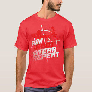 Aim Shoot Swear Repareer Archery Archer Gift T-shirt