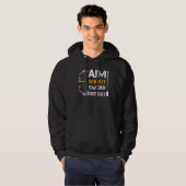 Aim Shoot Swear Repareert Archery Gift Hobby Hoodie (Voorkant volledig)