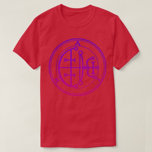 Aim Sigil verhoogt Onex27s Intellect Paarse Gradi T-shirt (Design voorkant)