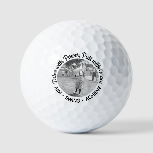 AIM SWING Motivatie golfballen (Hagen) (Voorkant)