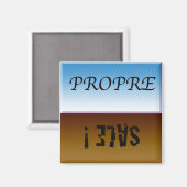 Aimant à lave-vaisselle magneet (Voorkant / Achterkant)