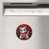 Aimant Le chaton houdt van je Magneet (Insitu (Vaatwasser))