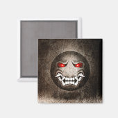 Aimant Samouraïmoji Vintage Magneet (Voorkant / Achterkant)