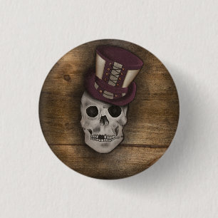Aimant Steampunk Ronde Button 3,2 Cm