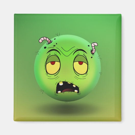 Aimant Zombiemoji Magneet (Voorkant)