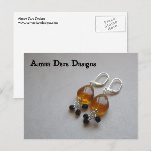 Aimee Dars Design Briefkaart (Voorkant / Achterkant)