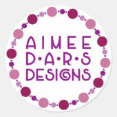 Aimee Dars Design Stickers (Voorkant)