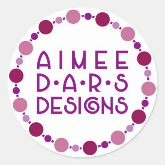 Aimee Dars Design Stickers (Voorkant)