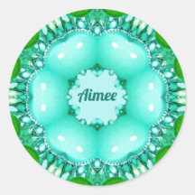 AIMEE ~ Helder Abstract Fractal Pattern ~ Klassiek