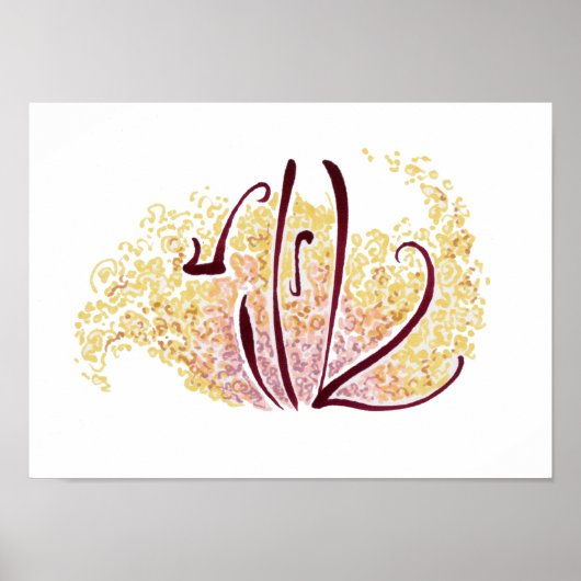 Aimeth - "Love/Oneness" Poster (Voorkant)