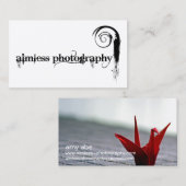 Aimless Photography Visitekaartje (Voorkant / Achterkant)