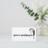 Aimless Photography Visitekaartje (Staand voorkant)