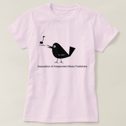 AIMP Bird Dames Baby Doll (gemonteerd) T-shirt (Design voorkant)