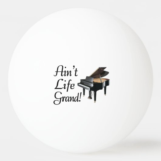Ain-t Life Grand Piano Pingpongbal (Voorkant)