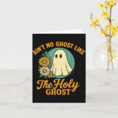 Ain’t No Ghost Like The Holy Ghosts Christian Cute Kaart (Gele Bloem)