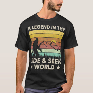 Ain the Hide and Seek World Retro  T-shirt