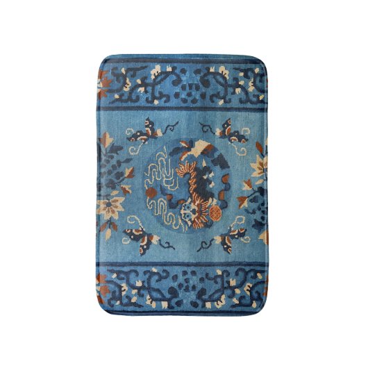 Aincent Chinese Deep Royal Blue  Badmat (Voorkant Verticaal)