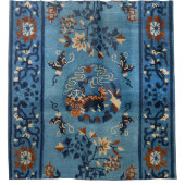 Aincent Chinese Deep Royal Blue Douchegordijn (Voorkant)