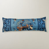 Aincent Chinese Deep Royal Blue Lichaamskussen (Achterkant)