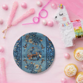 Aincent Chinese Deep Royal Blue Papieren Bordje (Feest)