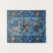 Aincent Chinese Deep Royal Blue Wandkleed (Voorkant (horizontaal))
