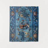 Aincent Chinese Deep Royal Blue Wandkleed (Voorkant)