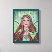 Aine Irish goddess fairy by Renee Lavoie Canvas Afdruk (Voorkant)