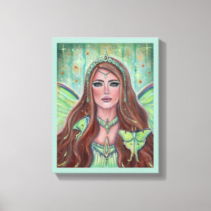 Aine Irish goddess fairy by Renee Lavoie Canvas Pr