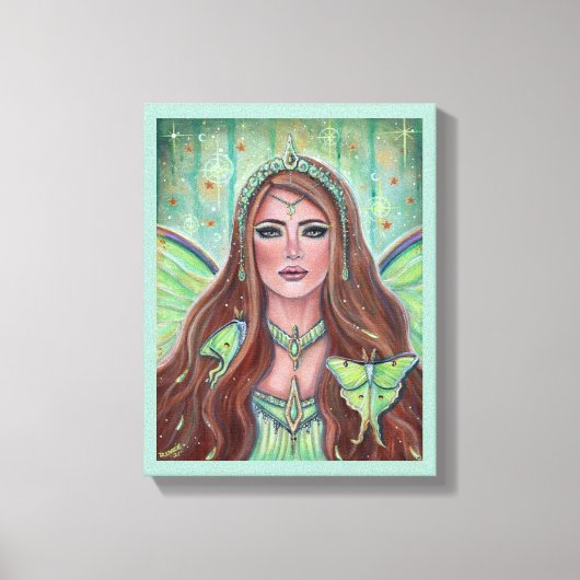 Aine Irish goddess fairy by Renee Lavoie Canvas Pr (Voorkant)