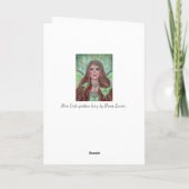 Aine Irish goddess fairy by Renee Lavoie Kaart (Achterkant)