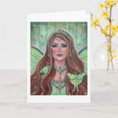 Aine Irish goddess fairy by Renee Lavoie Kaart (Gele Bloem)