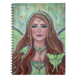 Aine Irish goddess fairy by Renee Lavoie Notitieboek