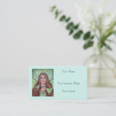 Aine Irish goddess fairy by Renee Lavoie Visitekaartje (Staand voorkant)