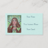 Aine Irish goddess fairy by Renee Lavoie Visitekaartje (Voorkant)