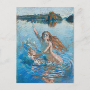 Aino-briefkaart van Gallen-Kallela Briefkaart