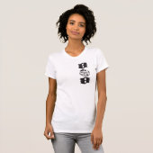 Ainofea Womens 808 Design T-shirt (Voorkant volledig)