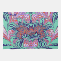 AINSLEY ~ Blauw Groen Rood Paarse ~ 3D ~