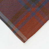 Ainslie Ancient Clan Badge Tartan Pset Fleece Deken (Hoek)