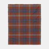 Ainslie Oude Plaid Fleece Deken (Voorkant)
